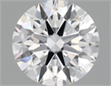 Lab Grown Diamond 1.43 Carats, Round with Ideal Cut, D Color, VS2 Clarity and Certified by IGI