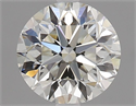 Natural Diamond 0.90 Carats, Round with Very Good Cut, G Color, VVS1 Clarity and Certified by IGI