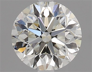 Picture of Natural Diamond 0.90 Carats, Round with Very Good Cut, G Color, VVS1 Clarity and Certified by IGI