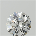 Diamante Natural 0.50 quilates, Redondo , Color H, claridad VVS1 y certificado GIA