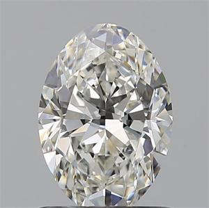 Picture of Natural Diamond 0.80 Carats, Oval with  Cut, I Color, VS1 Clarity and Certified by GIA