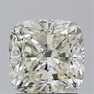 Picture of Natural Diamond 1.70 Carats, Cushion with  Cut, L Color, SI1 Clarity and Certified by GIA