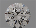 Diamante Natural 0.40 quilates, Redondo , Color F, claridad SI1 y certificado GIA