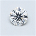 Natural Diamond 0.70 Carats, Round with Very Good Cut, G Color, SI2 Clarity and Certified by GIA