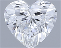 Natural Diamond 0.32 Carats, Heart with  Cut, E Color, VVS1 Clarity and Certified by GIA