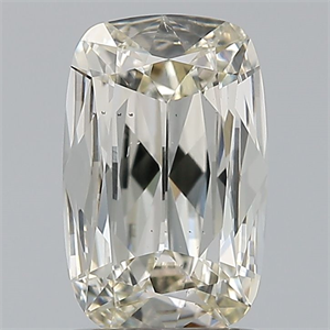 Foto Diamante Natural 0.90 quilates, Del cojín , Color K, claridad SI1 y certificado GIA de