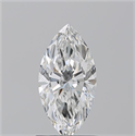 Natural Diamond 1.03 Carats, Marquise with  Cut, F Color, SI1 Clarity and Certified by GIA