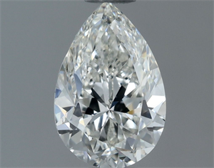Picture of Natural Diamond 0.70 Carats, Pear with  Cut, H Color, VS2 Clarity and Certified by GIA