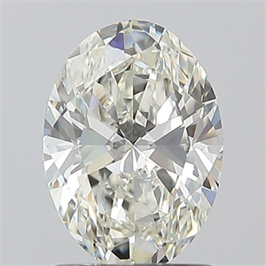 Picture of Natural Diamond 1.20 Carats, Oval with  Cut, I Color, VS1 Clarity and Certified by GIA