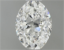 Diamante Natural 0.40 quilates, Ovalado , Color H, claridad VS1 y certificado GIA