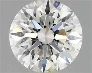 Picture of Lab Grown Diamond 1.05 Carats, Round with Excellent Cut, E Color, VS1 Clarity and Certified by IGI