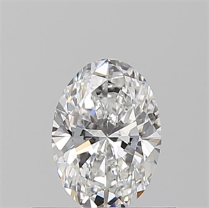 Picture of Natural Diamond 0.51 Carats, Oval with  Cut, E Color, VVS1 Clarity and Certified by GIA
