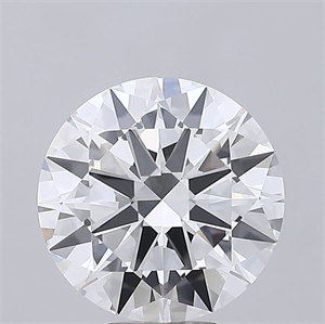 Picture of Lab Grown Diamond 7.10 Carats, Round with Excellent Cut, G Color, VS1 Clarity and Certified by IGI