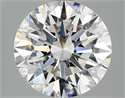 Lab Grown Diamond 3.02 Carats, Round with Excellent Cut, E Color, VS1 Clarity and Certified by IGI