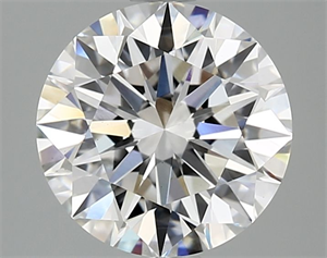 Picture of Lab Grown Diamond 3.02 Carats, Round with Excellent Cut, E Color, VS1 Clarity and Certified by IGI