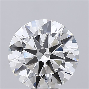 Picture of Lab Grown Diamond 7.02 Carats, Round with Excellent Cut, F Color, VVS1 Clarity and Certified by IGI