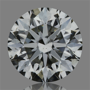 Foto Diamante Natural 0.51 quilates, Redondo , Color I, claridad SI1 y certificado GIA de