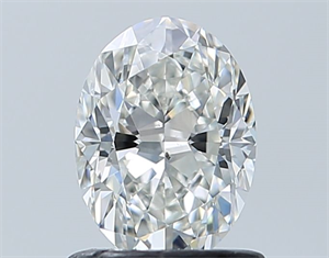 Picture of Natural Diamond 0.90 Carats, Oval with  Cut, G Color, SI1 Clarity and Certified by GIA