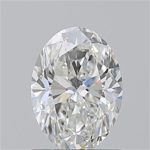 Picture of Natural Diamond 1.01 Carats, Oval with  Cut, G Color, VVS1 Clarity and Certified by GIA