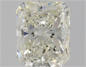 Diamante Natural 1.01 quilates, Radiante , Color K, claridad VS1 y certificado GIA