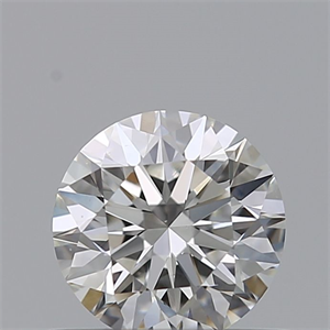 Picture of Natural Diamond 0.51 Carats, Round with Excellent Cut, F Color, VS1 Clarity and Certified by IGI