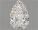 Natural Diamond 1.00 Carats, Pear with  Cut, G Color, I1 Clarity and Certified by GIA