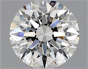 Natural Diamond 0.70 Carats, Round with Excellent Cut, G Color, VS2 Clarity and Certified by GIA