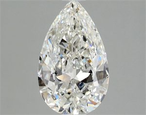 Picture of Natural Diamond 0.94 Carats, Pear with  Cut, F Color, VS2 Clarity and Certified by GIA
