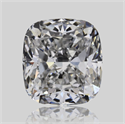 Diamante Natural 0.81 quilates, Del cojín , Color F, claridad SI2 y certificado GIA