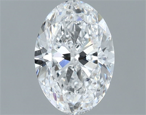 Picture of Natural Diamond 1.00 Carats, Oval with  Cut, D Color, SI2 Clarity and Certified by GIA