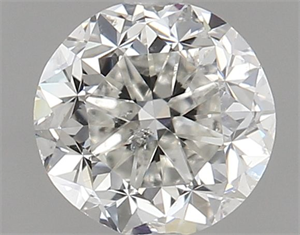 Picture of Natural Diamond 1.00 Carats, Round with Fair Cut, G Color, SI2 Clarity and Certified by HRD
