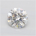 Natural Diamond 0.70 Carats, Round with Excellent Cut, E Color, SI2 Clarity and Certified by IGI