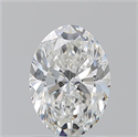 Natural Diamond 1.35 Carats, Oval with  Cut, F Color, VS2 Clarity and Certified by GIA