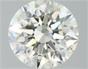 Diamante Natural 1.60 quilates, Redondo , Color K, claridad SI2 y certificado HRD