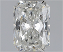 Natural Diamond 0.71 Carats, Radiant with  Cut, G Color, SI1 Clarity and Certified by GIA
