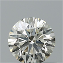 Natural Diamond 0.43 Carats, Round with Excellent Cut, I Color, VVS1 Clarity and Certified by IGI