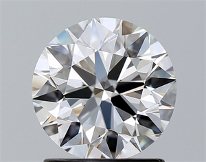 Picture of Natural Diamond 1.40 Carats, Round with Excellent Cut, E Color, IF Clarity and Certified by GIA