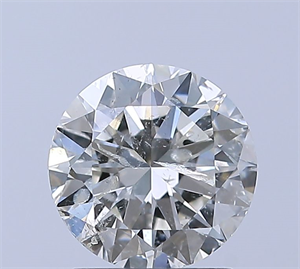 Picture of Natural Diamond 1.50 Carats, Round with Very Good Cut, K Color, I1 Clarity and Certified by GIA