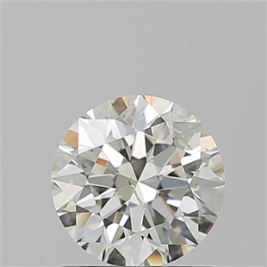 Foto Diamante Natural 1.02 quilates, Redondo , Color L, claridad I1 y certificado GIA de