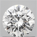 Del inventario de diamantes de laboratorio, 0.71 quilates, Redondo , Color D, claridad VVS2 y certificado IGI