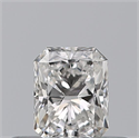 Natural Diamond 0.26 Carats, Radiant with  Cut, F Color, IF Clarity and Certified by GIA
