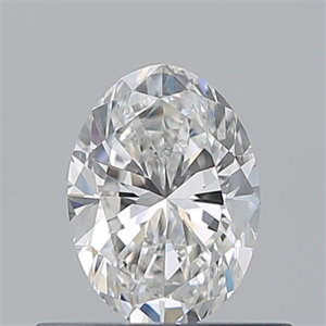 Picture of Natural Diamond 0.50 Carats, Oval with  Cut, F Color, VVS1 Clarity and Certified by GIA