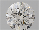 Diamante Natural 0.50 quilates, Redondo , Color H, claridad VS2 y certificado GIA