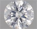 Natural Diamond 0.70 Carats, Round with Excellent Cut, F Color, I1 Clarity and Certified by GIA