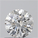 Diamante Natural 0.50 quilates, Redondo , Color F, claridad SI1 y certificado GIA
