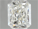 Natural Diamond 1.00 Carats, Radiant with  Cut, H Color, VS1 Clarity and Certified by GIA