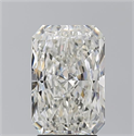 Natural Diamond 3.20 Carats, Radiant with  Cut, I Color, SI2 Clarity and Certified by GIA