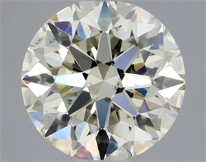 Picture of Natural Diamond 0.70 Carats, Round with Excellent Cut, N Color, SI1 Clarity and Certified by GIA