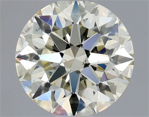 Picture of Natural Diamond 0.70 Carats, Round with Excellent Cut, N Color, SI1 Clarity and Certified by GIA