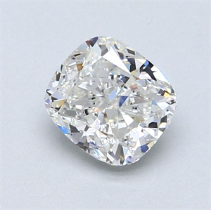 Foto Diamante Natural 1.52 quilates, Del cojín , Color H, claridad SI1 y certificado GIA de